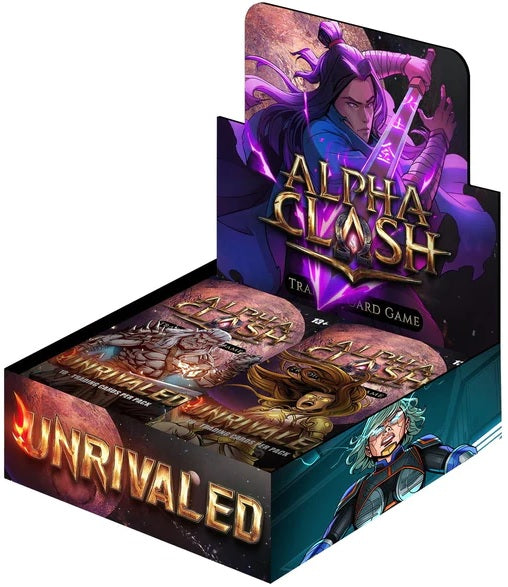 ALPHA CLASH BOOSTER SET 3 UNRIVALED(850049496148)