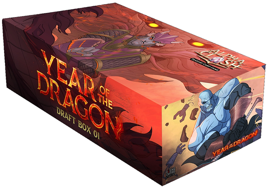 ALPHA CLASH DRAFT BOOSTER BOX YEAR OF THE DRAGON(850049496124)