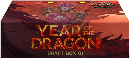 ALPHA CLASH DRAFT BOOSTER BOX YEAR OF THE DRAGON(850049496124)