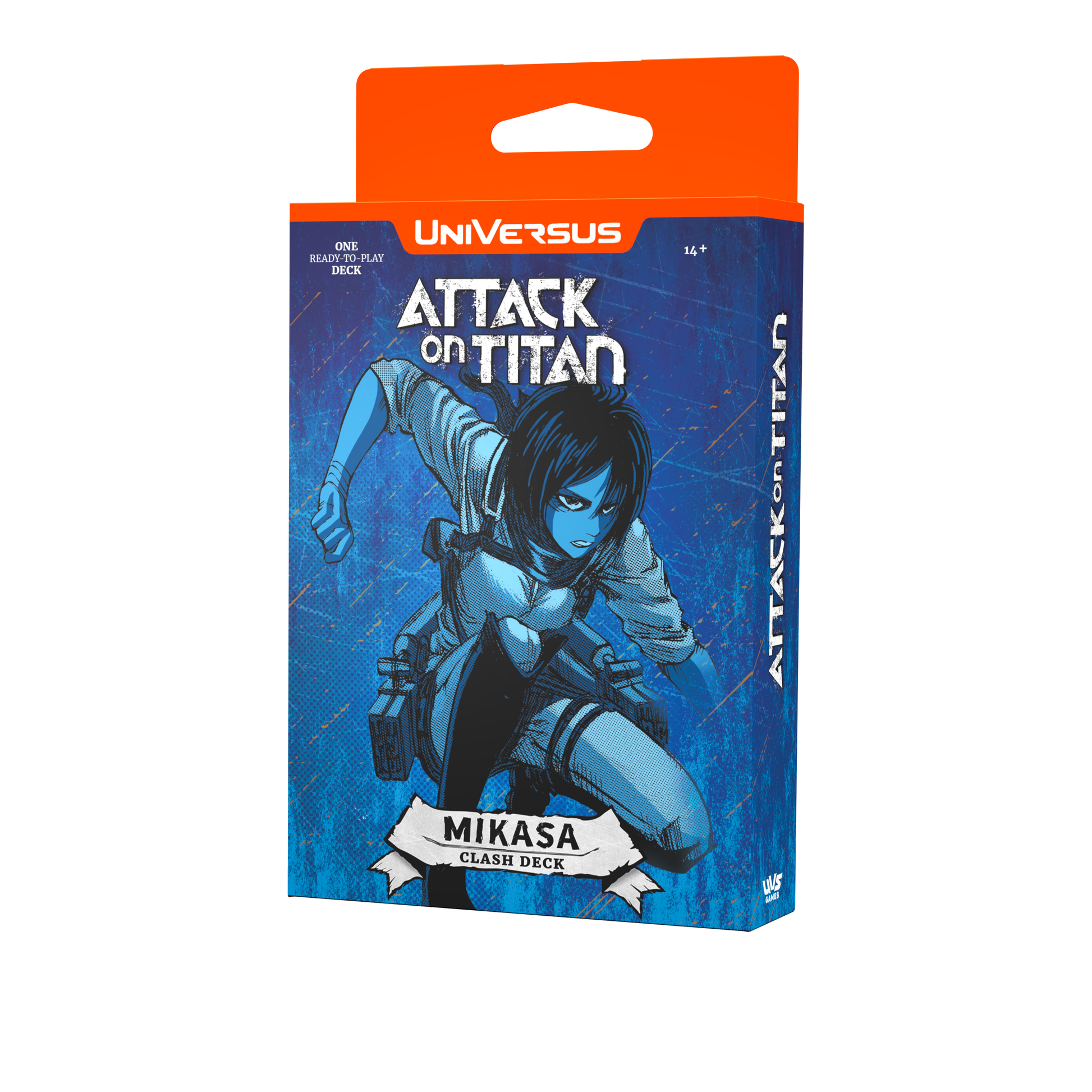 ATTACK ON TITAN BATTLE FOR HUMANITY CLASH 8CT DECK DISPLAY(810155270773)